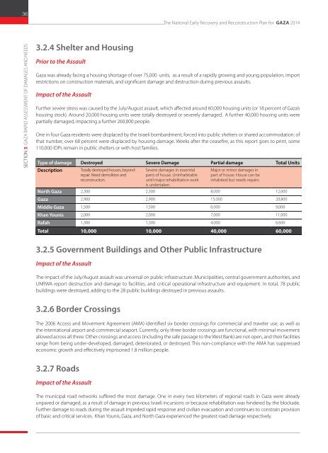 National Early Recovery and Reconstruction Plan for Gaza 2014-2017_FINAL