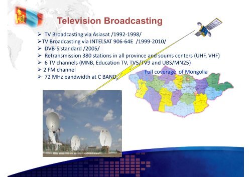 (Current Status 1) Satellite Communications in Mongolia - APRSAF