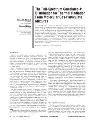 The Full-Spectrum Correlated-k Distribution for Thermal Radiation ...