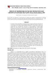 EFFECTS OF TEMPERATURE ON THE EGG PRODUCTION AND ...