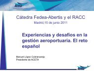 Experiencias y desafÃ­os en la gestiÃ³n aeroportuaria. El reto ... - Fedea