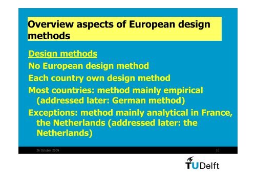 Dutch design method - ICPA