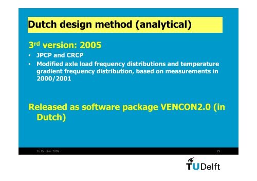 Dutch design method - ICPA