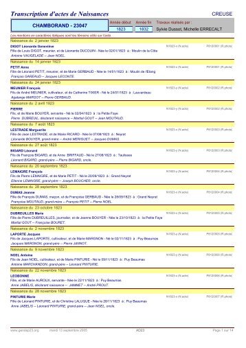 Naissances 1823-1832 - Gendep23