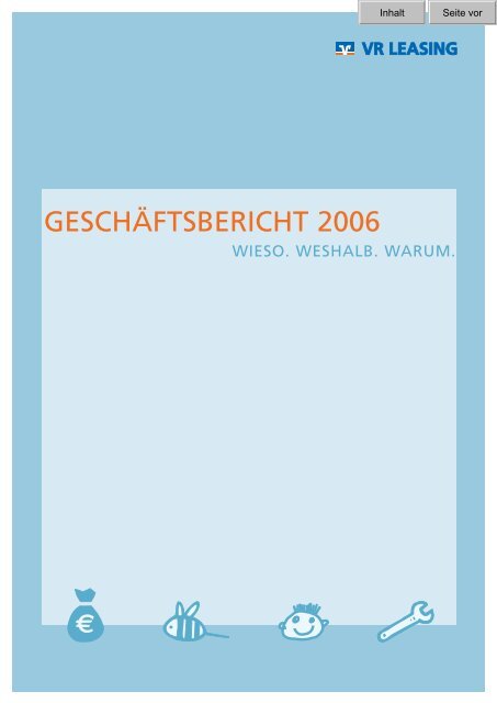 GESCHÄFTSBERICHT 2006 - VR-Leasing AG