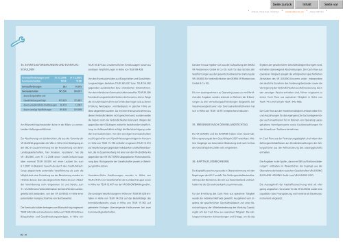 GESCHÄFTSBERICHT 2006 - VR-Leasing AG