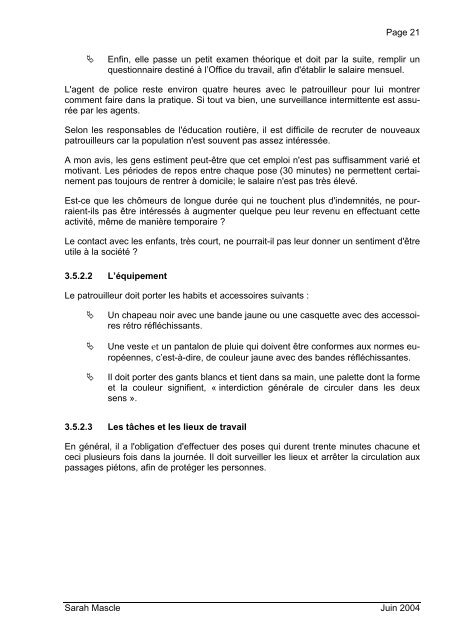 Document - Police de la ville de Neuchâtel