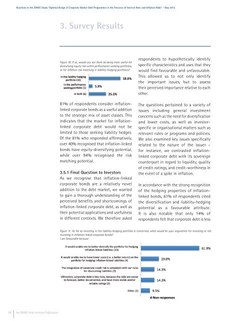 Reactions to the EDHEC Study - Faculty and Research