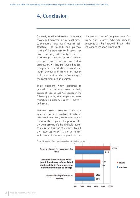 Reactions to the EDHEC Study - Faculty and Research