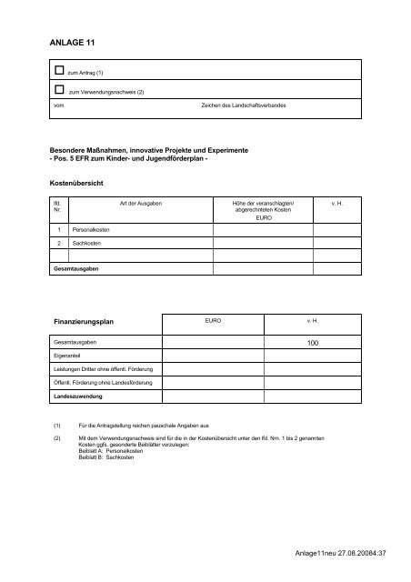 Anschreiben - Evangelische Jugend von Westfalen