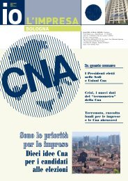 io l'impresa maggio 2009 - CNA Informa