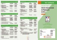 Organigramme de la Direction DÃ©partementale de l'Equipement