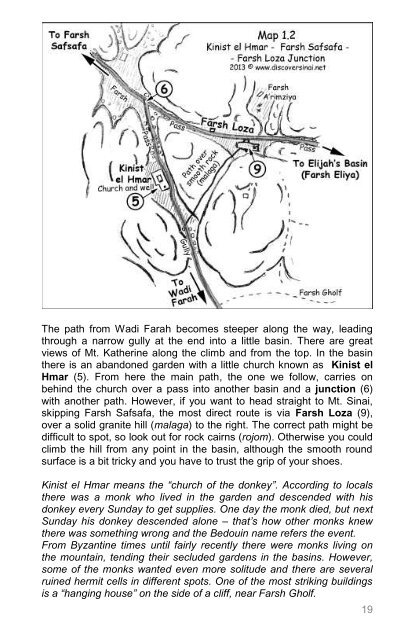 Mt. Sinai (Jebel Musa) and the Safsafa basins - Discover Sinai