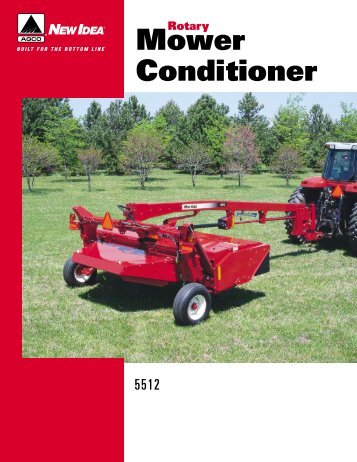 Rotary Mower Conditioner - New Idea - AGCO