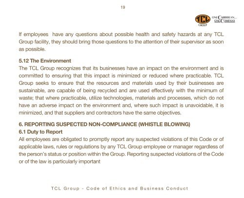 TCL Group's Code of Ethics and Business Conduct (3.89 MB PDF)