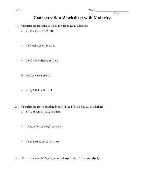 04-17-13 Concentration Worksheet ACh.pdf - Whitnall High School
