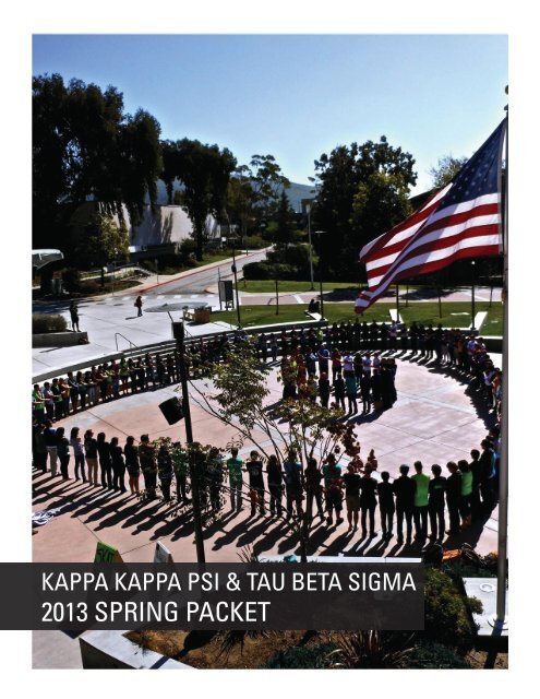 2013 SPRING PACKET - The Western District » Kappa Kappa Psi ...