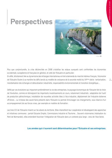 PANORAMA ÉCONOMIQUE DE L'ESTUAIRE - CCI Le Havre