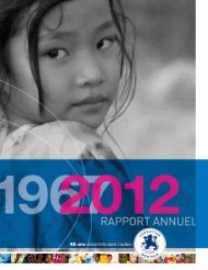 Rapport Annuel 2012 - Fondation MÃ©rieux