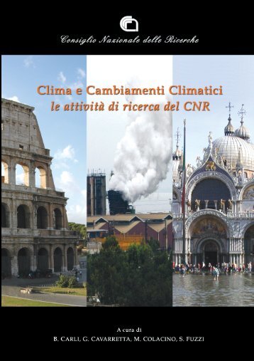 Clima e cambiamenti climatici: le attivitÃ  di ricerca del ... - NaturaWeb