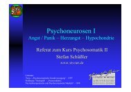 Referat - Psychoneurosen I - sTs-net.de