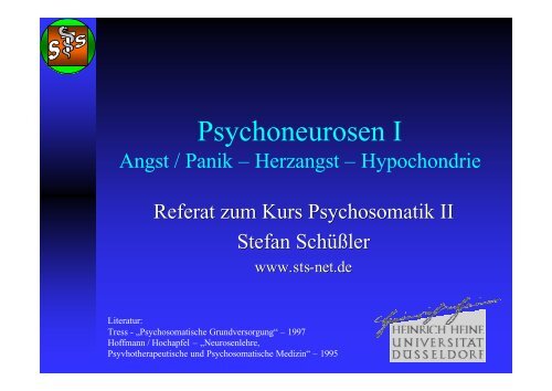Referat - Psychoneurosen I - sTs-net.de