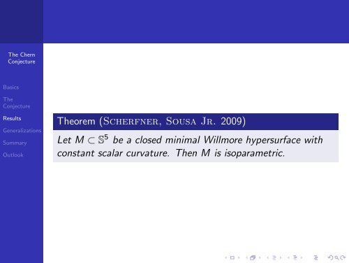 Isoparametric Hypersurfaces in Sn+1: The Chern Conjecture