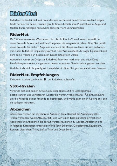 ssx-manuals