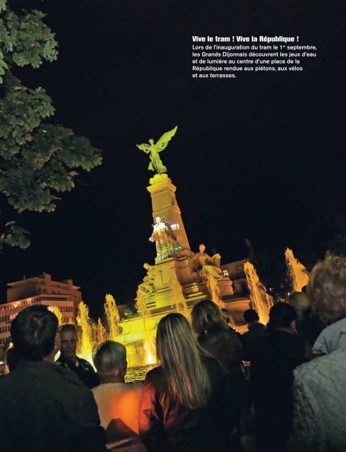 magazine Le Grand Dijon de septembre - Le Tram