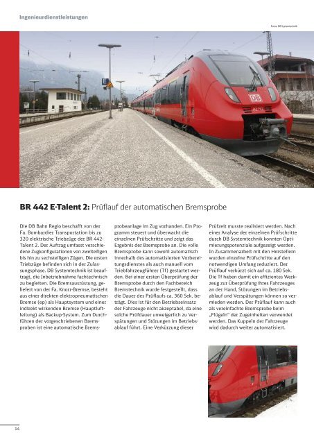 DB Systemtechnik Leistungsreport 2009/2010 - Deutsche Bahn AG