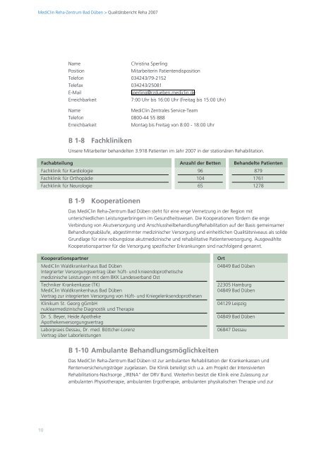 MediClin Reha-Zentrum Bad Düben