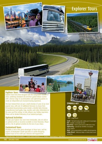 Explorer Tours - Destination Canada