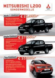 MITSUBISHI L200 SonderModeLLe