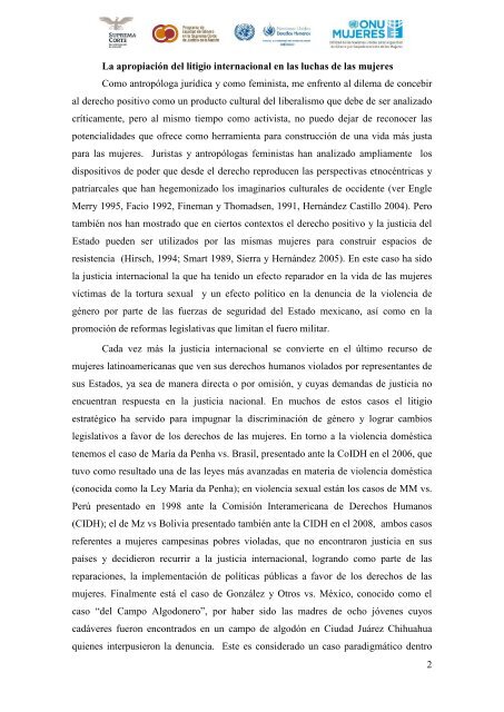 Descargar PDF - Programa de Equidad de GÃ©nero en la Suprema ...