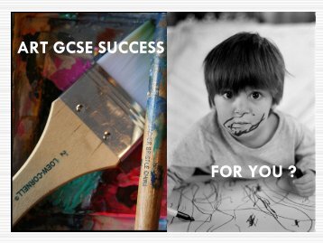 GCSE ART AND DESIGN - The Blue School