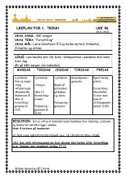 ukeplan for 1. trinn uke 46 - itslearning