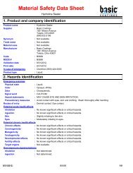 B0656 Hydroline Sealer MSDS English (Canada) - Basic Coatings