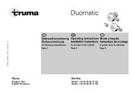 Duomatic - Truma