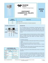 Teledyne Relays - Willow.co.uk