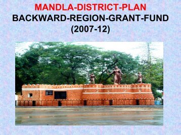 Mandla BRGF District Plan 2007-12 - nrcddp