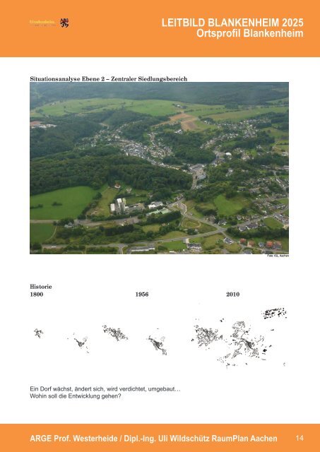 LEITBILD BLANKENHEIM 2025 Ergebnisbericht