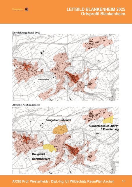 LEITBILD BLANKENHEIM 2025 Ergebnisbericht