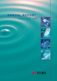 ANNUAL REPORT - Visma