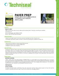 HD Paver Prep - Techniseal