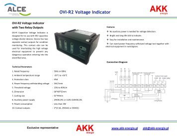 OVI-R2 Voltage Indicator - AKK-energia