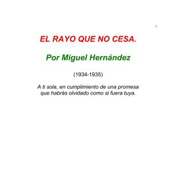 Miguel-Hernandez---El-rayo-que-no-cesa