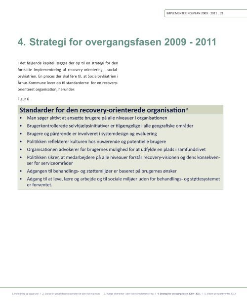 Styrket Recovery-orientering Plan for fortsat ... - Aarhus.dk