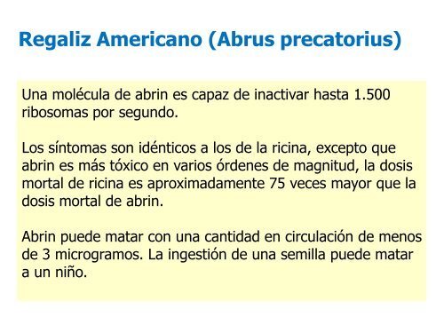 Plantas Venenosas. Abordaje y Tratamiento. Dra. Miryam Gutierrez.