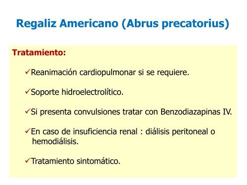 Plantas Venenosas. Abordaje y Tratamiento. Dra. Miryam Gutierrez.