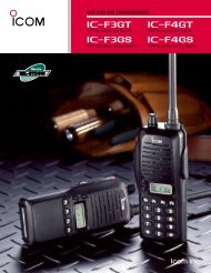VHF AND UHF TRANSCEIVERS - American Communication Systems